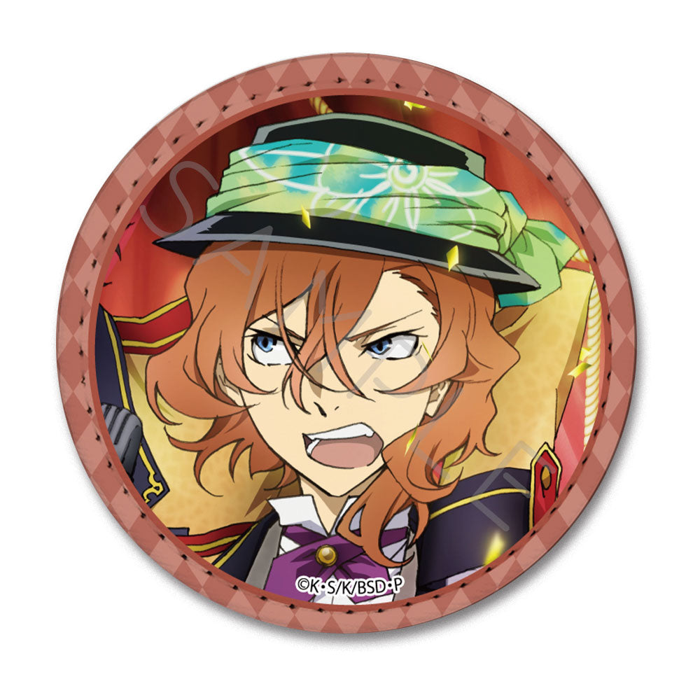 PRE-ORDER! Bungo Stray Dogs 3rd Edition Circular Leather Badge