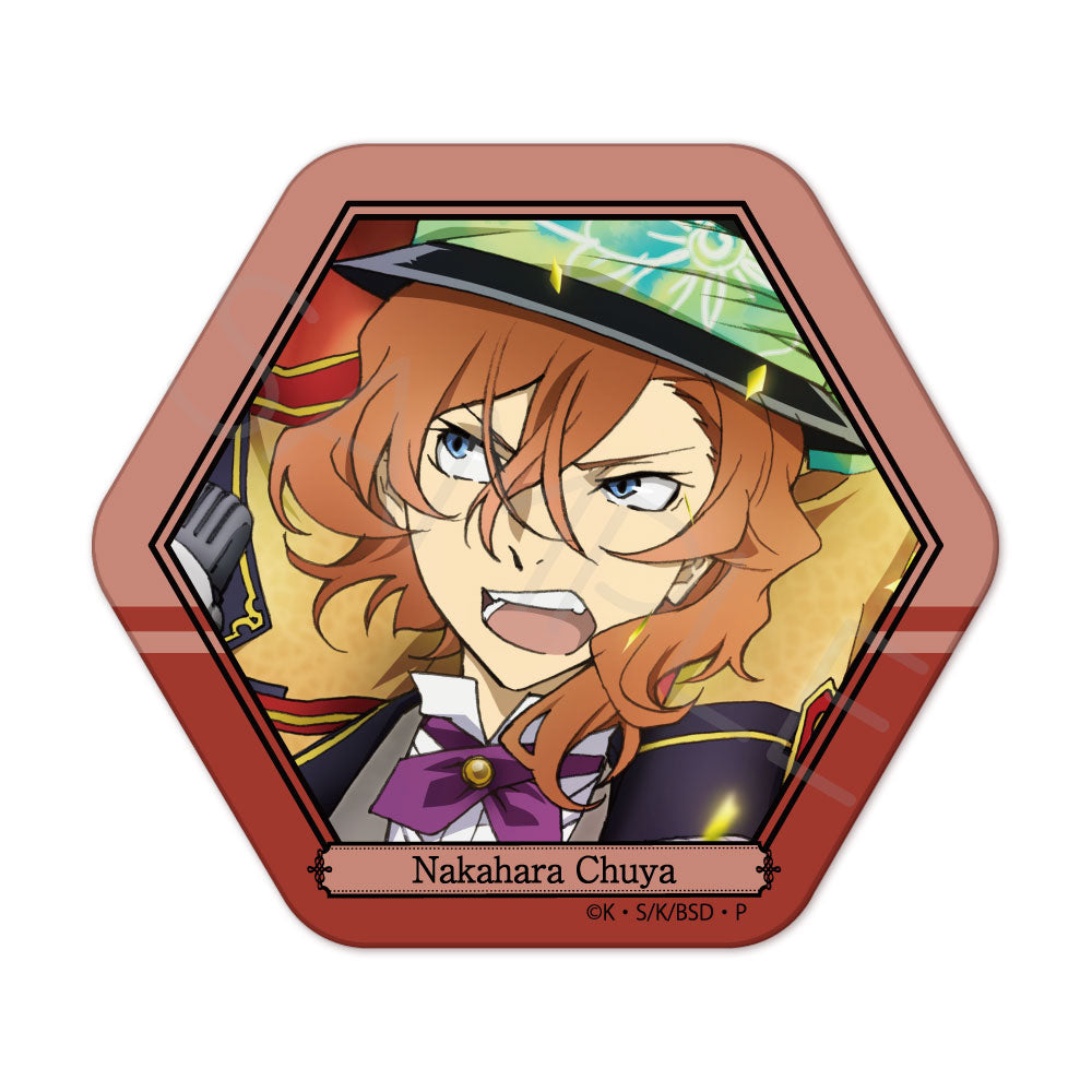 PRE-ORDER! Bungo Stray Dogs 3rd Edition Hexagon Badge