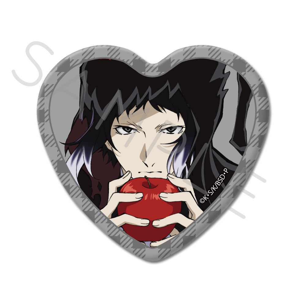 PRE-ORDER! Bungo Stray Dogs 3rd Edition Heart Badge