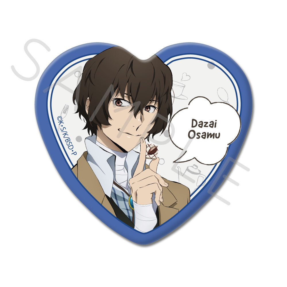 PRE-ORDER! Bungo Stray Dogs 3rd Edition Heart Badge