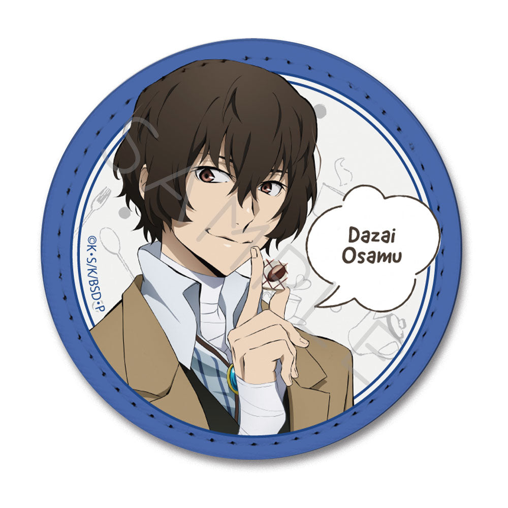 PRE-ORDER! Bungo Stray Dogs 3rd Edition Circular Leather Badge