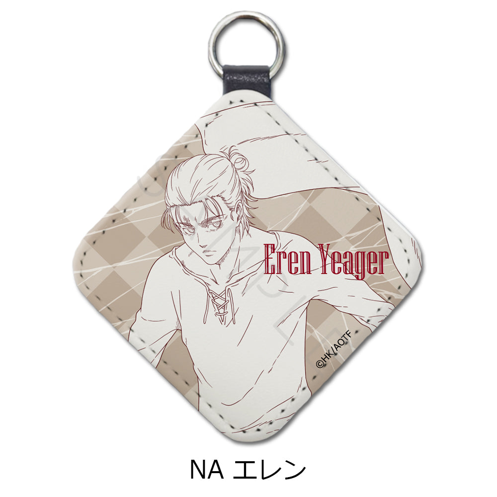 PRE-ORDER! Attack on Titan: The Final Season 10th Edition Leather Keychain Charm