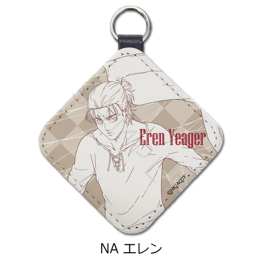 PRE-ORDER! Attack on Titan: The Final Season 10th Edition Leather Keychain Charm