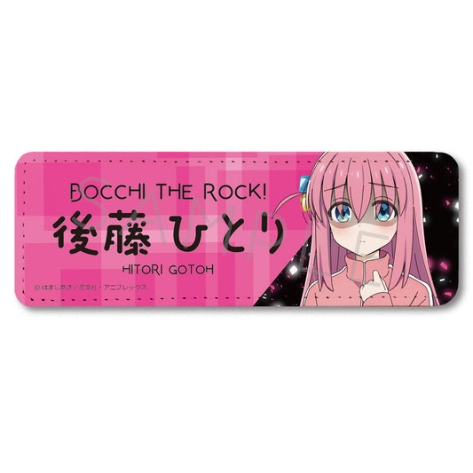 PRE-ORDER! Bocchi the Rock! Rectangular Leather Badge