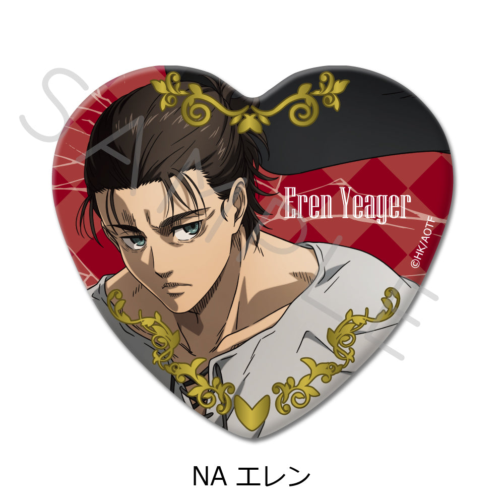 PRE-ORDER! Attack on Titan: The Final Season 10th Edition Heart Badge