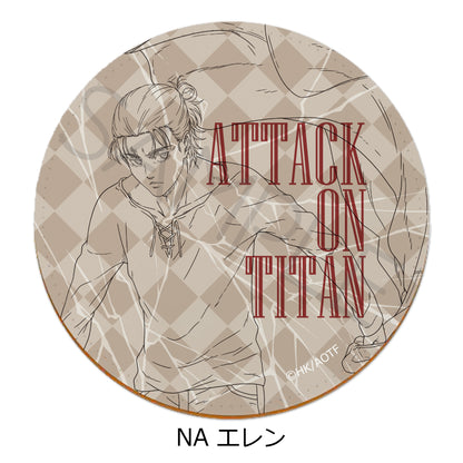 PRE-ORDER! Attack on Titan: The Final Season 10th Edition Leather Coaster