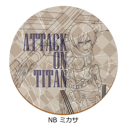 PRE-ORDER! Attack on Titan: The Final Season 10th Edition Leather Coaster
