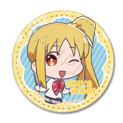 PRE-ORDER! Bocchi the Rock! Circular Leather Badge