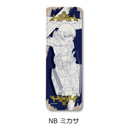 PRE-ORDER! Attack on Titan: The Final Season 10th Edition Rectangular Leather Badge