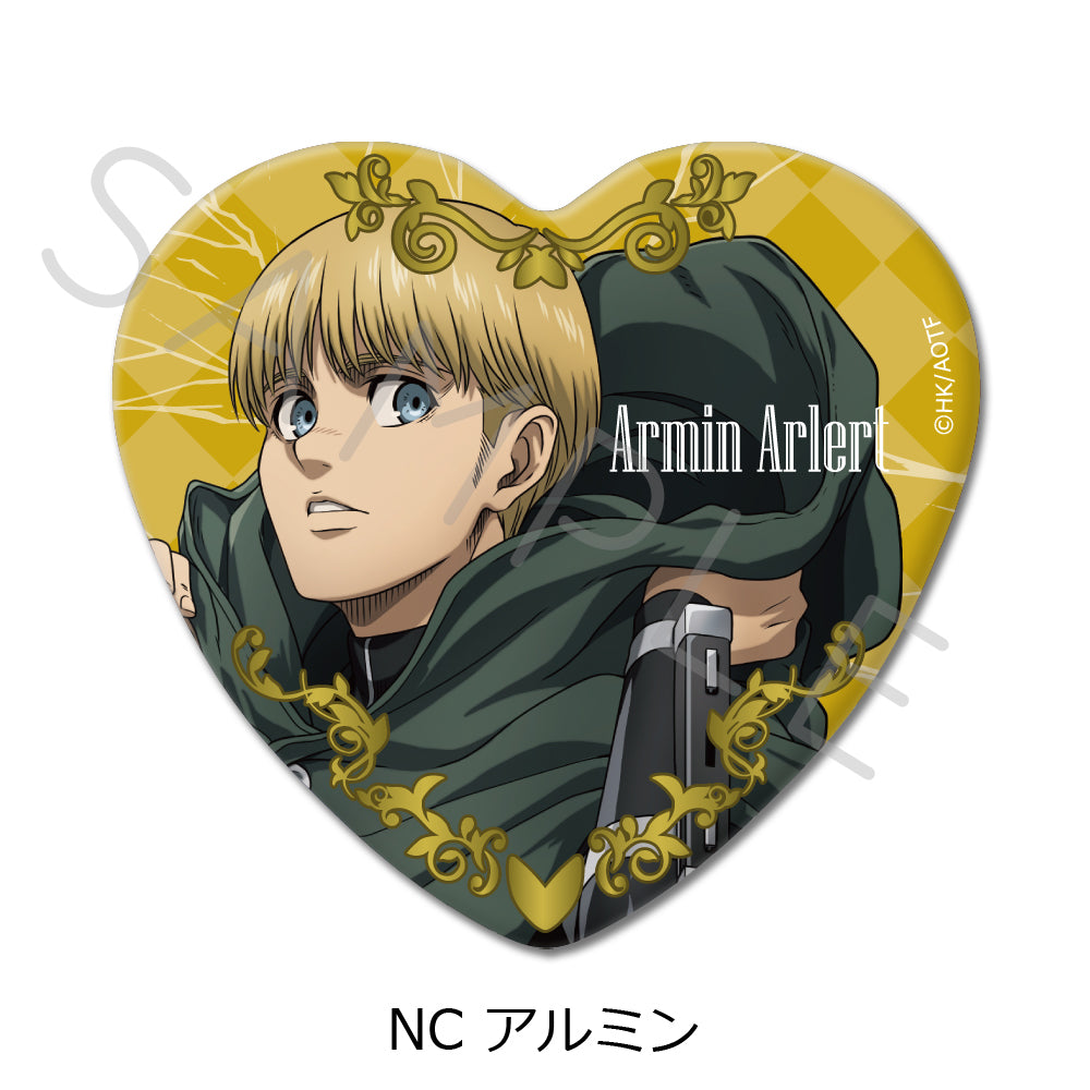 PRE-ORDER! Attack on Titan: The Final Season 10th Edition Heart Badge