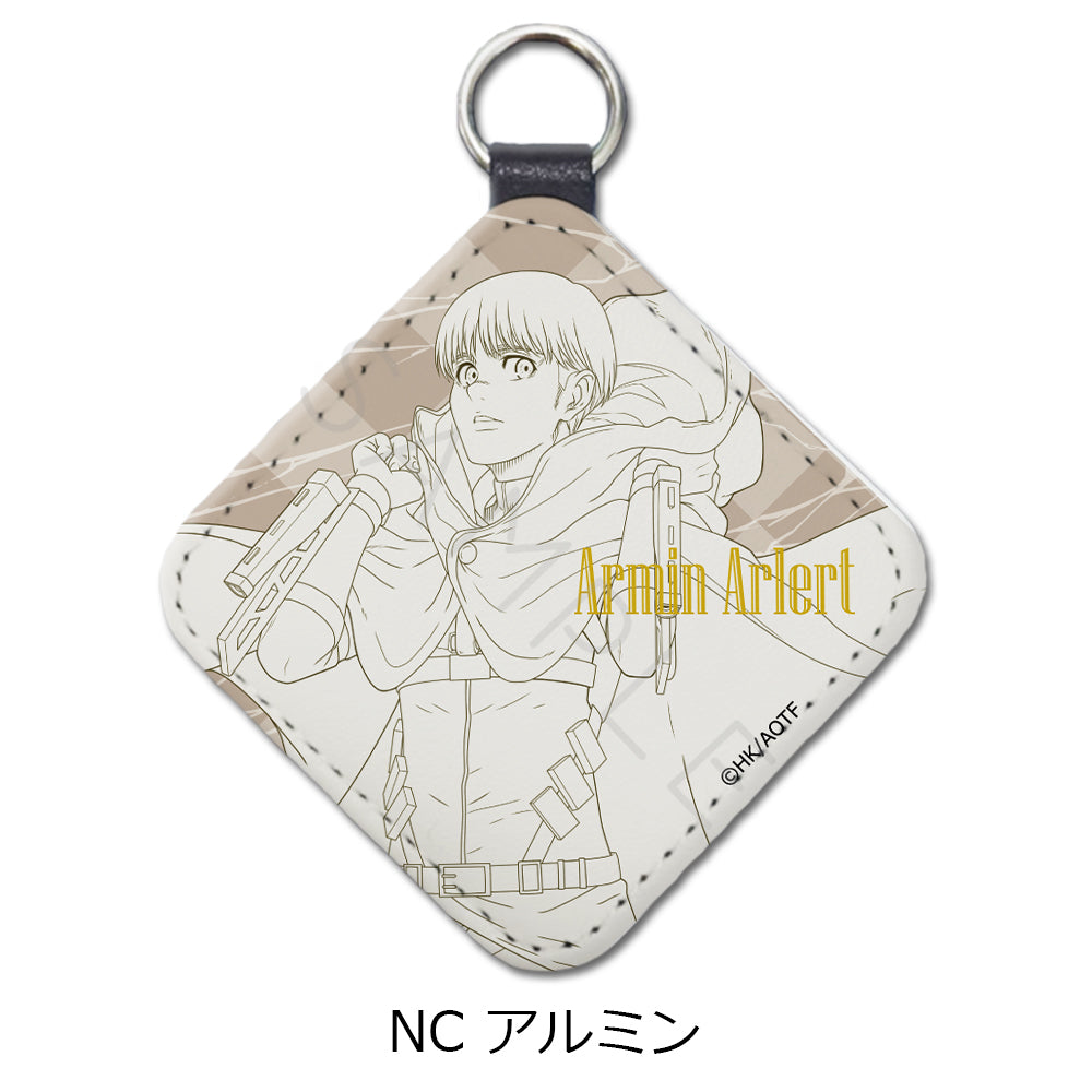 PRE-ORDER! Attack on Titan: The Final Season 10th Edition Leather Keychain Charm