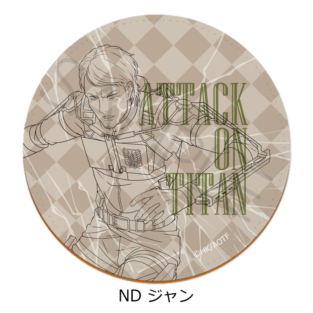 PRE-ORDER! Attack on Titan: The Final Season 10th Edition Leather Coaster