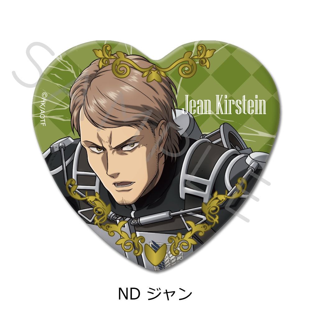 PRE-ORDER! Attack on Titan: The Final Season 10th Edition Heart Badge