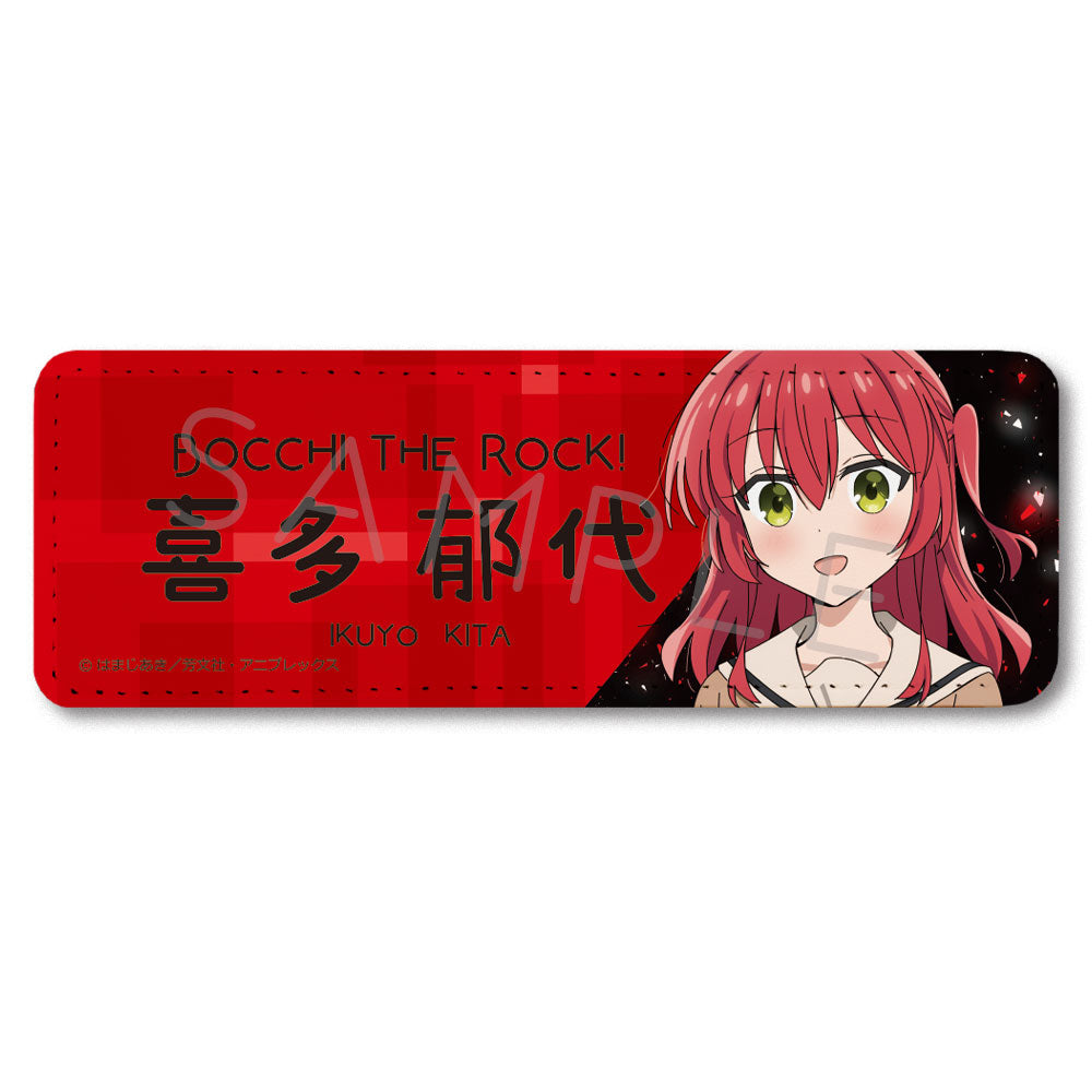 PRE-ORDER! Bocchi the Rock! Rectangular Leather Badge