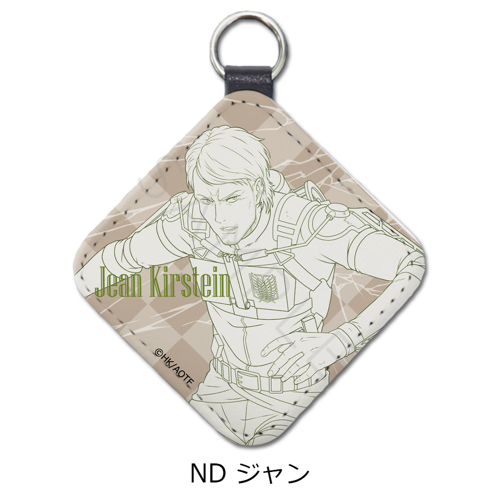 PRE-ORDER! Attack on Titan: The Final Season 10th Edition Leather Keychain Charm