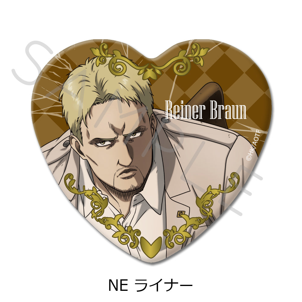 PRE-ORDER! Attack on Titan: The Final Season 10th Edition Heart Badge