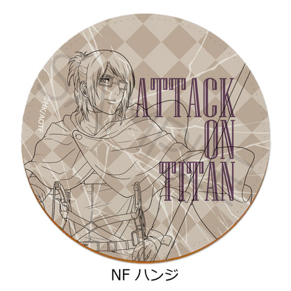 PRE-ORDER! Attack on Titan: The Final Season 10th Edition Leather Coaster