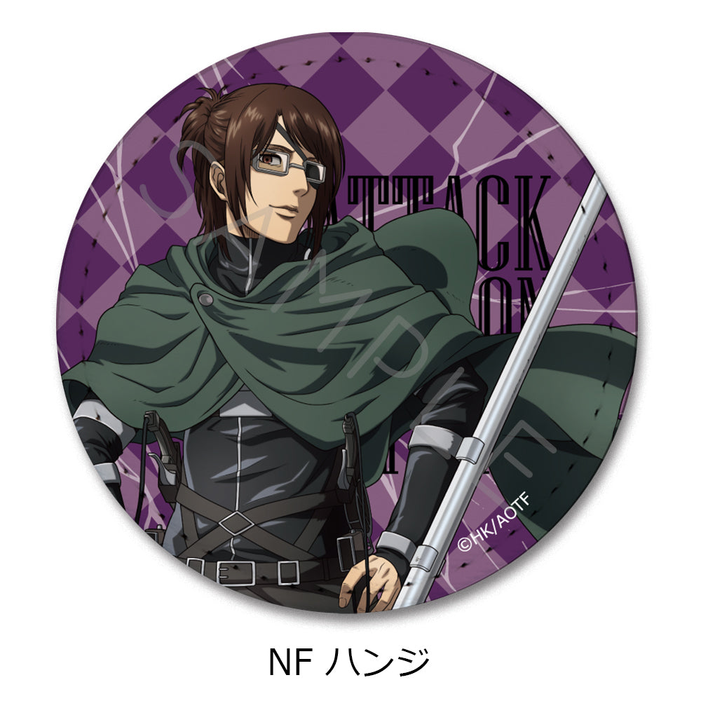 PRE-ORDER! Attack on Titan: The Final Season 10th Edition Circular Leather Badge