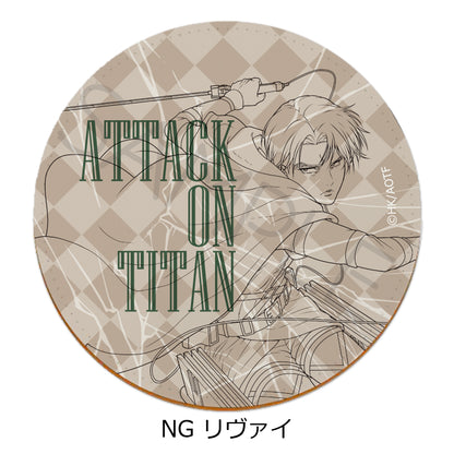 PRE-ORDER! Attack on Titan: The Final Season 10th Edition Leather Coaster