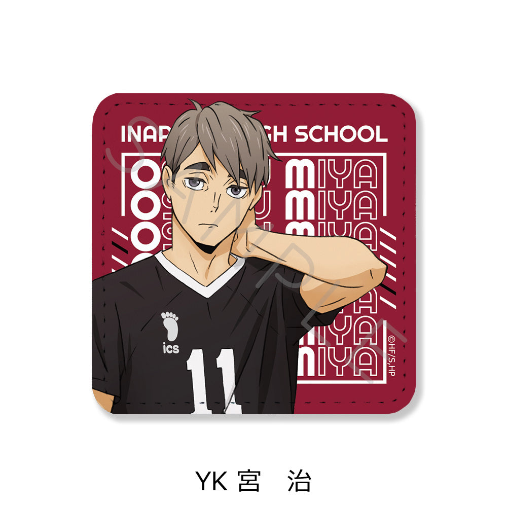 PRE-ORDER! Haikyu!! 7th Edition Square Leather Badge
