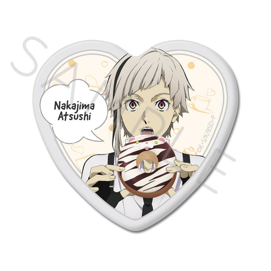 PRE-ORDER! Bungo Stray Dogs 3rd Edition Heart Badge