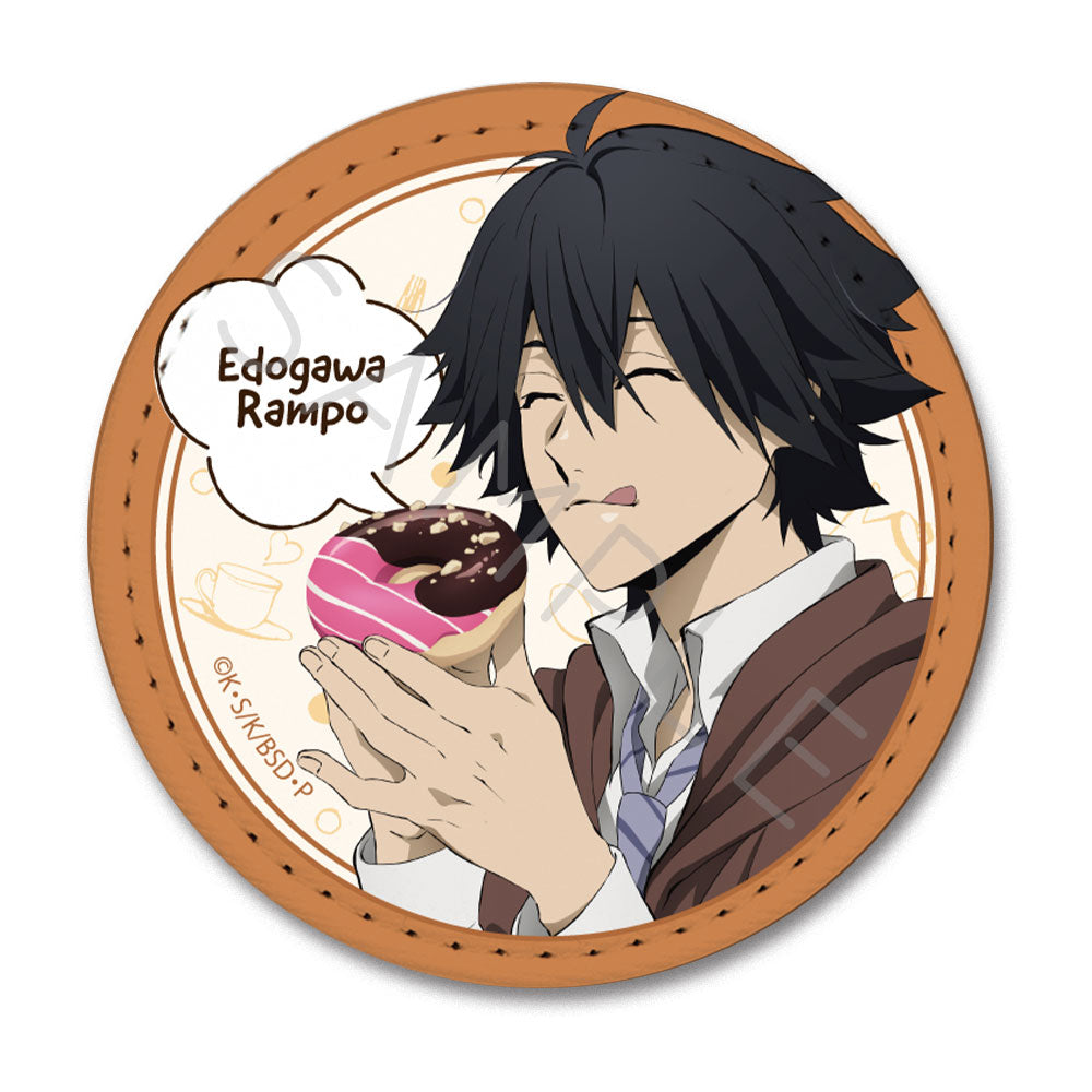 PRE-ORDER! Bungo Stray Dogs 3rd Edition Circular Leather Badge
