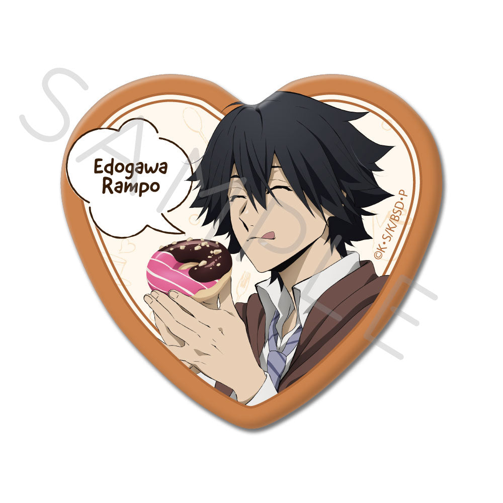 PRE-ORDER! Bungo Stray Dogs 3rd Edition Heart Badge
