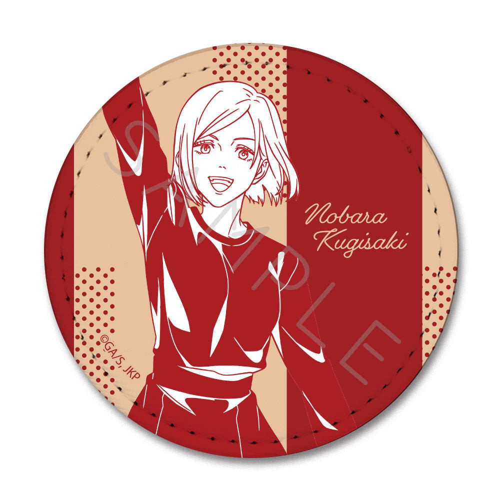 PRE-ORDER! Jujutsu Kaisen 2nd Season 3rd Edition Circular Leather Badge