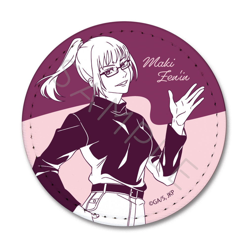 PRE-ORDER! Jujutsu Kaisen 2nd Season 3rd Edition Circular Leather Badge