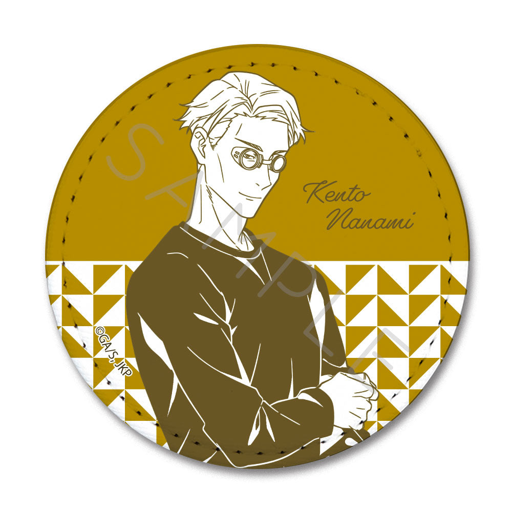 PRE-ORDER! Jujutsu Kaisen 2nd Season 3rd Edition Circular Leather Badge